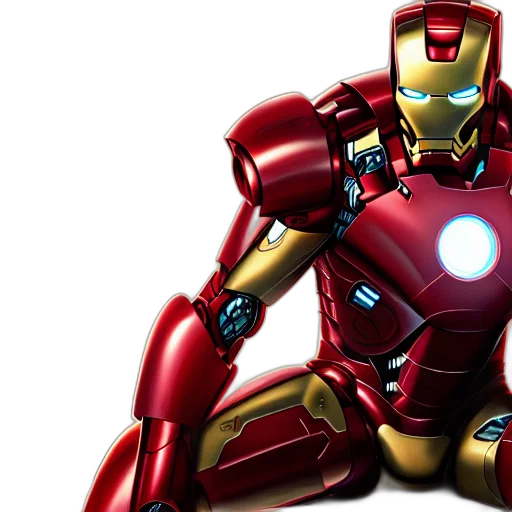 robot, comic book art, 3d render, concept art transparent PNG cut-out
