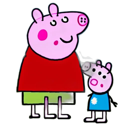 animal, cartoon, concept art, 3d render, photorealistic, peppa, pig, garfield transparent PNG cut-out