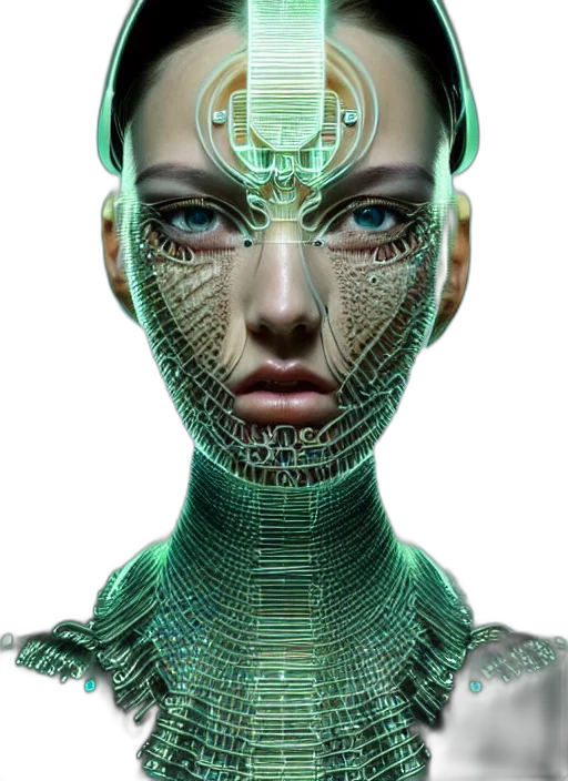 robot, face, mask, jewelry transparent PNG cut-out