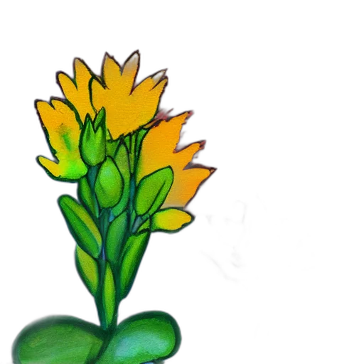 flower, crown, staff, jewelry, photorealistic, 3d render, watercolor, pixel art transparent PNG cut-out