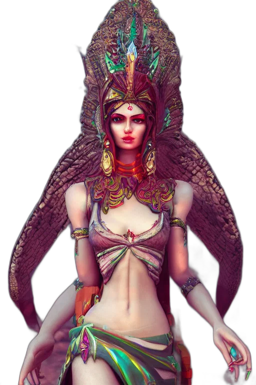jewelry, creature, staff, mask, fantasy art, concept art, pixel art, 3d render transparent PNG cut-out