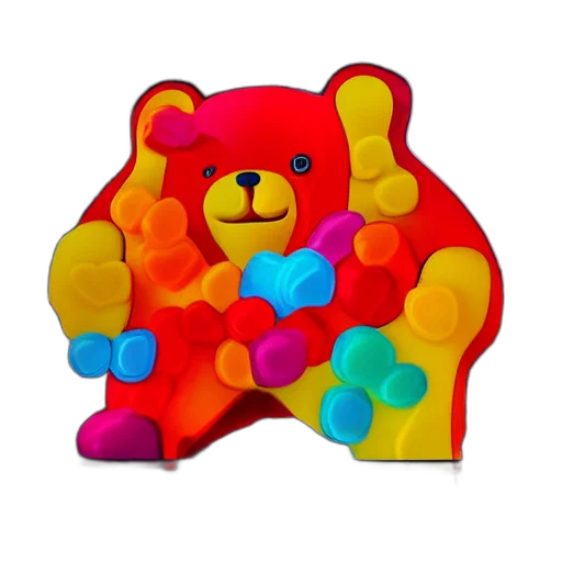 animal, 3d render, pixel art, concept art transparent PNG cut-out