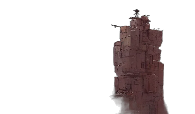 robot, building, sword, weapon transparent PNG cut-out