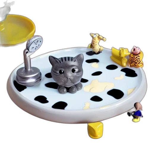 3d render, underwater, set, balance transparent PNG cut-out