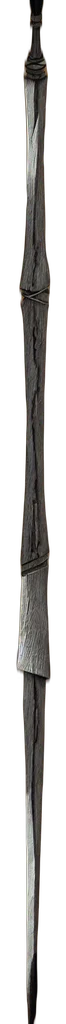 staff, sword, weapon, dress, 3d render, concept art, dark, earth tones transparent PNG cut-out