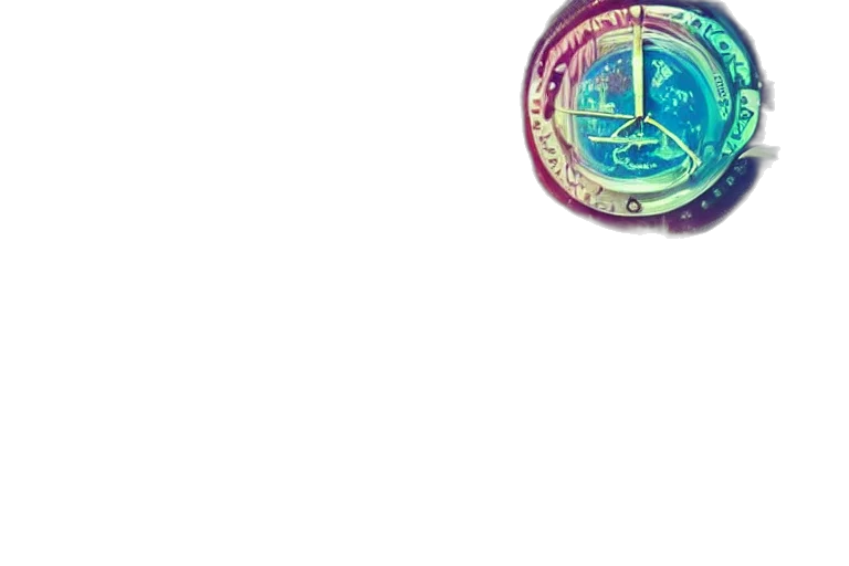 staff, vaporwave, pastel, colorful transparent PNG cut-out
