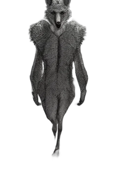creature, dragon, jacket, dress transparent PNG cut-out
