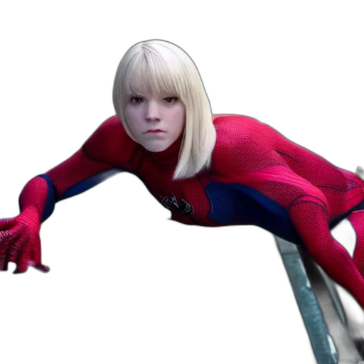 hair, creature, 3d render, concept art transparent PNG cut-out