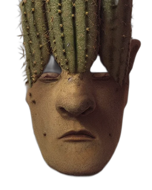 mask, face, creature, hat transparent PNG cut-out