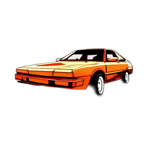 car, animal, weapon, photorealistic, concept art, 3d render, vaporwave, funky transparent PNG cut-out