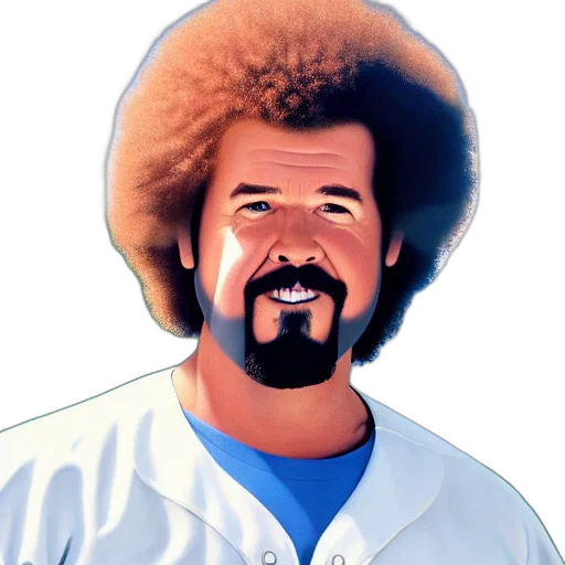 hair, face, staff, robot transparent PNG cut-out