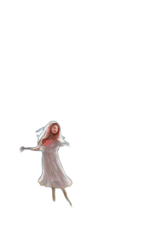 dress, creature, hat, hair, concept art, 3d render, fantasy art, photorealistic transparent PNG cut-out