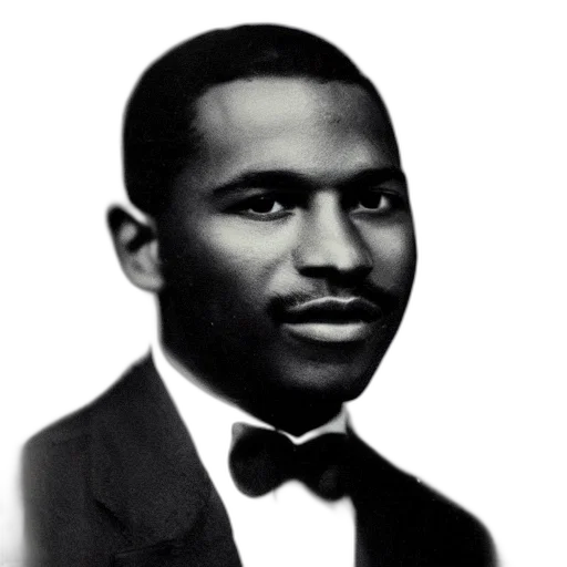 face, photorealistic, vintage, photo, portrait, black, man transparent PNG cut-out