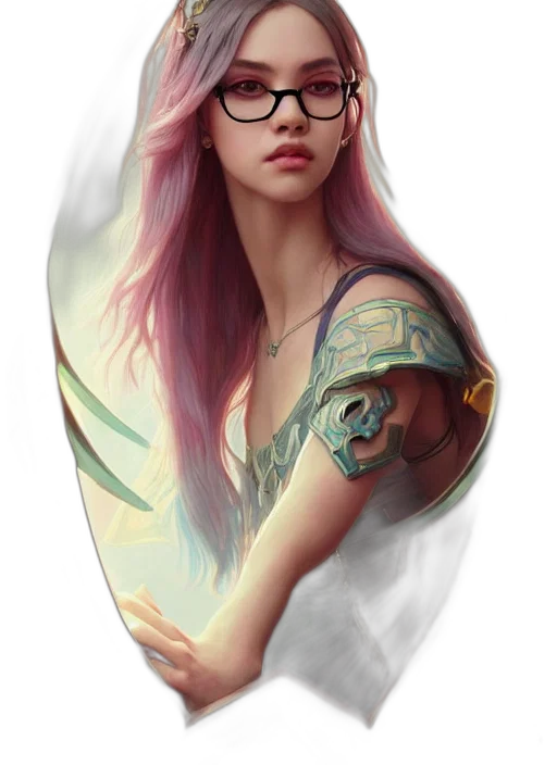 dress, face, dragon, jewelry transparent PNG cut-out