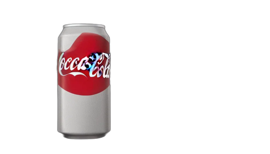 bottle, food, weapon, 3d render, photorealistic, vaporwave, pixel art, coca transparent PNG cut-out
