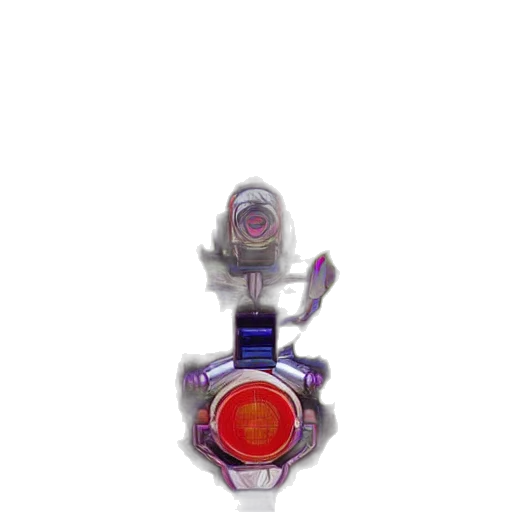robot, jewelry, weapon, staff, 3d render, concept art, vaporwave, outer space transparent PNG cut-out