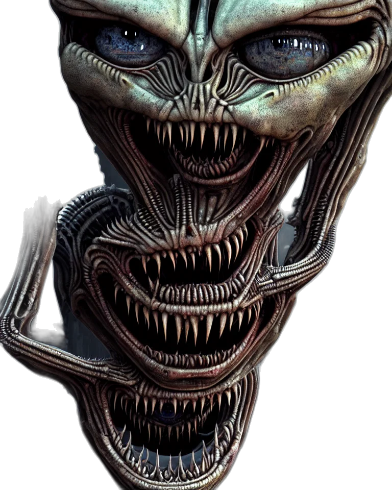 mask, face, creature, robot transparent PNG cut-out