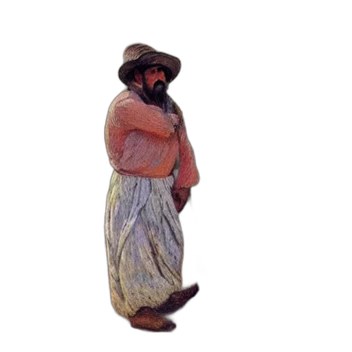 staff, hat, dress, mask transparent PNG cut-out