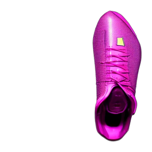 shoes, 3d render, neon, future transparent PNG cut-out