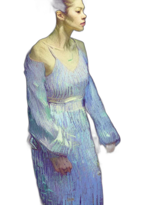 dress, staff, jewelry, face, concept art, oil painting, photorealistic, watercolor transparent PNG cut-out