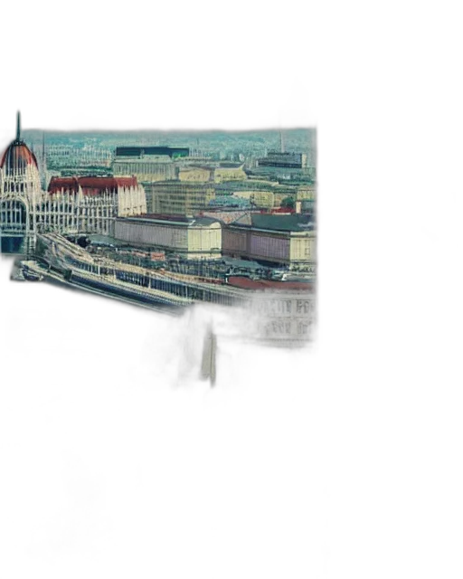 building, umbrella, concept art, photorealistic transparent PNG cut-out