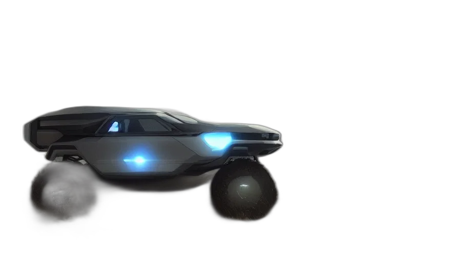 car, robot, weapon, concept art transparent PNG cut-out
