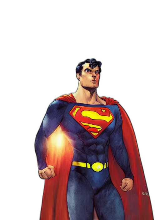 comic book art, concept art, cartoon, digital transparent PNG cut-out