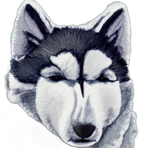 animal, face, mask, staff, watercolor, photorealistic, pencil sketch, concept art transparent PNG cut-out