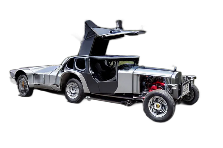 car, robot, 3d render, concept art transparent PNG cut-out