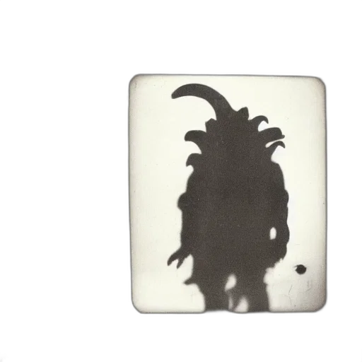 hair, dragon, mask, crown, concept art, old, polaroid, scary transparent PNG cut-out