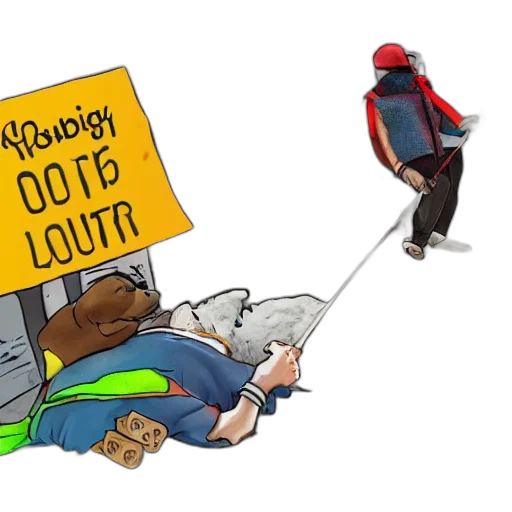 concept art, 3d render, ooops transparent PNG cut-out