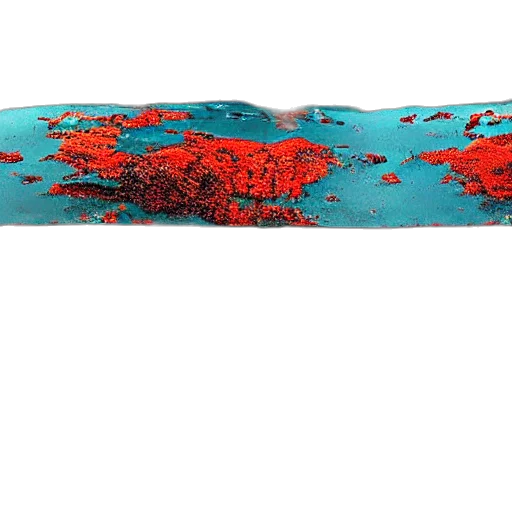 sword, jewelry, crown, weapon, 3d render, underwater, red, colorful transparent PNG cut-out
