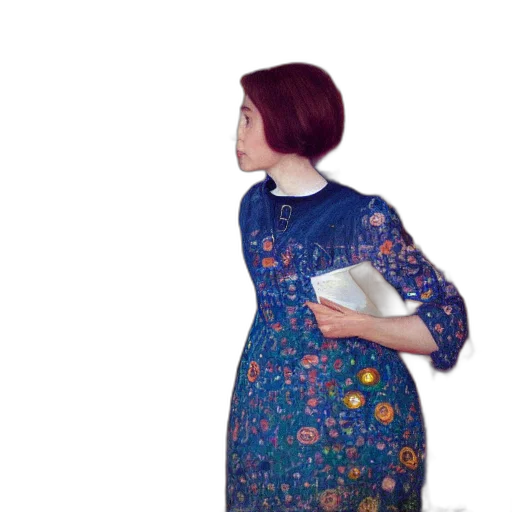 dress, jacket, staff, oil painting, photorealistic, concept art, watercolor, outer space transparent PNG cut-out