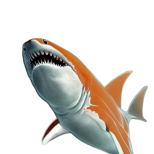 animal, creature, weapon, staff, 3d render, concept art, photorealistic, underwater transparent PNG cut-out