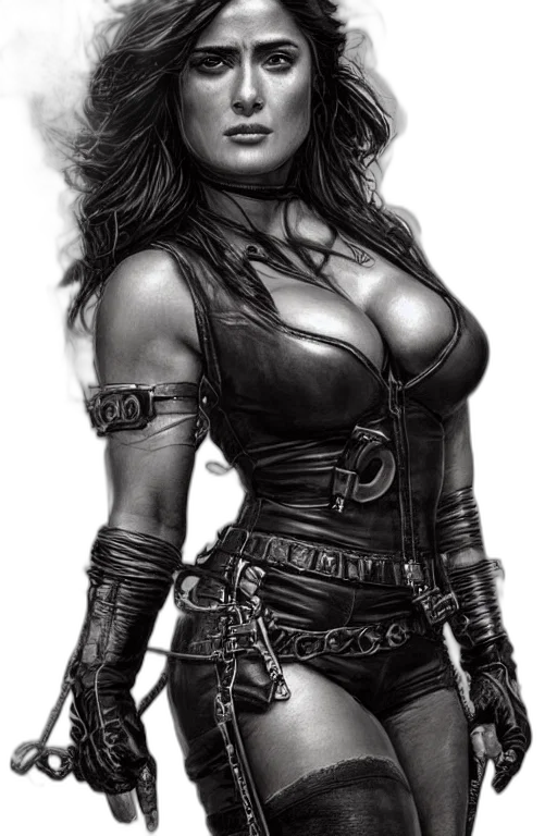 comic book art, fantasy art, photorealistic, pencil sketch transparent PNG cut-out