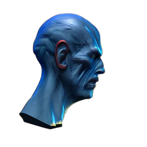 face, mask, robot, staff transparent PNG cut-out