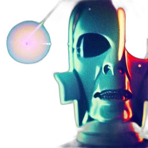 robot, mask, face, weapon transparent PNG cut-out