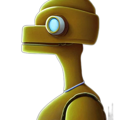 robot, staff, mask, animal transparent PNG cut-out