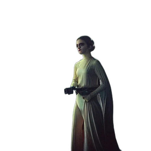 staff, dress, sword, crown, concept art, comic book art, fantasy art, 3d render transparent PNG cut-out