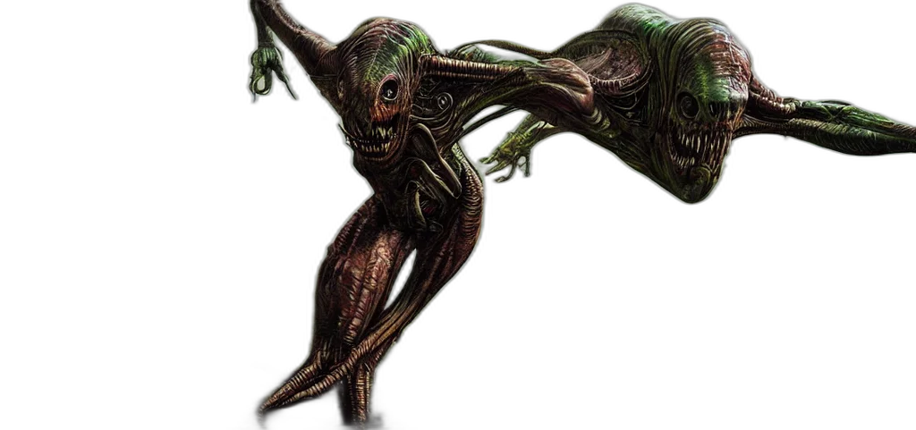 creature, animal, hair, staff, concept art, fantasy art, photorealistic, outer space transparent PNG cut-out