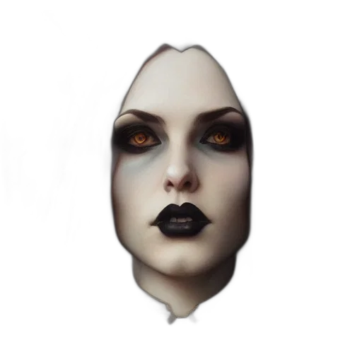 mask, face, jewelry, creature, concept art, fantasy art, 3d render, photorealistic transparent PNG cut-out