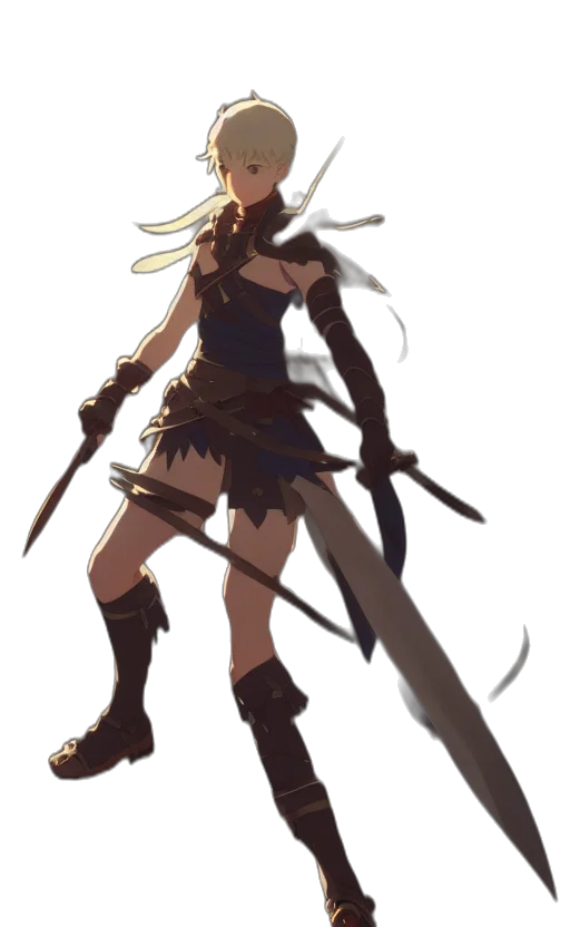 sword, weapon, staff, dress transparent PNG cut-out