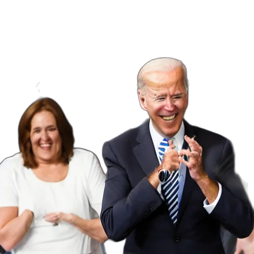 staff, robot, mask, creature, joe, biden, pogchamp, emote transparent PNG cut-out