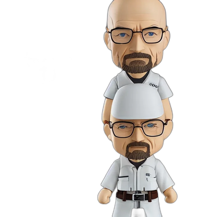 3d render, cartoon, concept art, walter transparent PNG cut-out