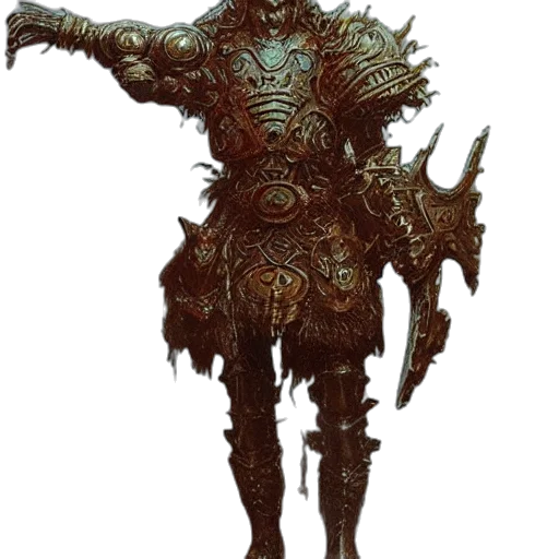 staff, sword, weapon, creature, concept art, fantasy art, comic book art, 3d render transparent PNG cut-out