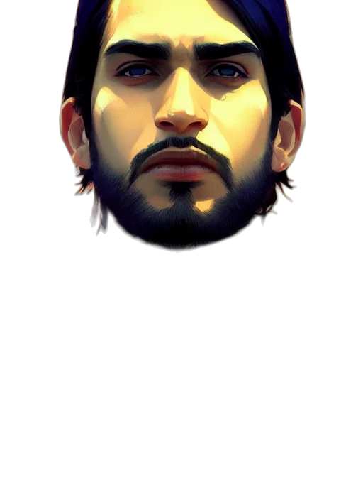 face, mask, creature, animal, photorealistic, pixel art, 3d render, concept art transparent PNG cut-out