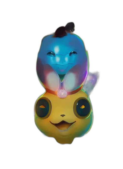 mask, jewelry, creature, staff transparent PNG cut-out