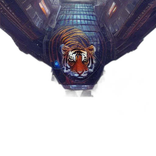 animal, mask, creature, crown transparent PNG cut-out