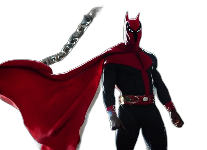 concept art, 3d render, comic book art, film, still, michael, jordan, spawn transparent PNG cut-out