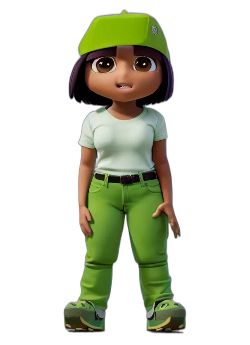 staff, 3d render, concept art, cartoon transparent PNG cut-out